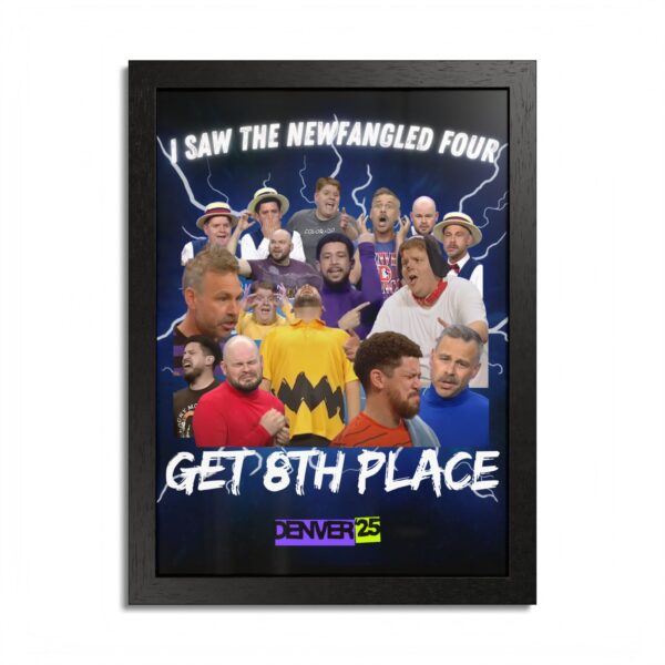 Framed Poster, Multi-Color